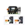 thumbnail image 2 of For Raspberry Pi 5 PCIe to M.2 Adapter, Supports NVMe Protocol M.2 Solid State Drive, High-Speed Reading/Writing, HAT + Standard, Compatible with M.2 Drives in 2230/2242 Size, Gen2 and Gen3 Modes, 2 of 10