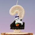 thumbnail image 6 of KeirineCC Halloween Number Candle, Halloween Birthday Ghost Candle Topper for Gothic Birthday Decoration Horror Themed Halloween Party (Number 2), 6 of 6