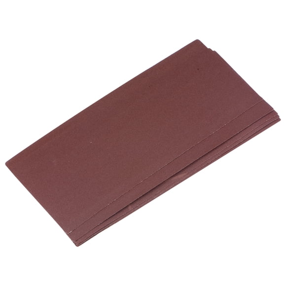 Unique Bargains 5 Pack 180 Grit Sandpapers 9' x 3.7' Aluminum Oxide Sanding Sheets Hand Sander Papers