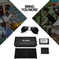 thumbnail image 6 of Joopin Polarized Aviator Sunglasses for Men Women Classic Black UV Protection Sun Glasses (Black), 6 of 8