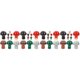 thumbnail image 3 of 40 piezas de decoración de setas de simulación estatuas de setas de cristal DIY Mini adorno de setas FRCOLOR HaoMX16408190, 3 of 6