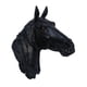 thumbnail image 2 of Estatua de cabeza de animal de resina para montar en la pared, escultura rústica realista, adorno artesanal Caballo Negro 20x22cm, 2 of 9