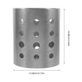 thumbnail image 2 of BESTYASH Cubiertos Vintage De Acero Inoxidable Para Cocina Con Gran Capacidad Y Retro Plateado, 2 of 7