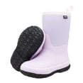 thumbnail image 4 of MCIKCC Kids Waterproof Rubber Rain/Snow Boots for Toddler Boys & Girls, Lilan, 11, 4 of 7