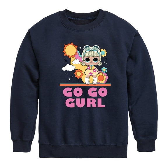 LOL Surprise! - Go Go Gurl - Toddler And Youth Crewneck Fleece Sweatshirt