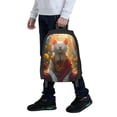 thumbnail image 7 of Daiia Sunshine Flower Meditating Cat Backpack for Men and Women -Durable Backpack Large Capacity, Water-Resistant Bag with Adjustable Straps and Laptop Compartment, 7 of 7
