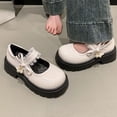 thumbnail image 6 of LvhaoGJOB Girls' Elegant Style Mary Jane Shoes with Comfortable Fit and Non-Slip Platform Sole, 6 of 9