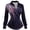 02-Black, variant on IWRICH Plus Size Patriotic Shirts for Women USA Flag 4th of July Outfits Button down Long Sleeve Tops Casual V Neck Tunic Blouses 09-Red XL