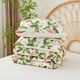 thumbnail image 5 of Gogreen Funda Nórdica King Floral, Juegos de Cama King de Microfibra Suave y Transpirable de 3 Piezas, Funda Nórdica Cómoda King con Patrón, con Cierre de Cremallera (Flamingo, King), 5 of 8