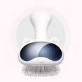 thumbnail image 2 of Cat Brush for Shedding and Pet Grooming, Pet Hair Remover Brush With Massager Function, Perfect to Short Long Haired Puppy Kitten Rabbit and Little Pets(White), 2 of 6