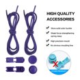 thumbnail image 3 of LJNYFDC Tieless Shoe Strings Adjustable Heavy Duty Lock Set with Elastic Tieless Shoe Strings Multi Colored Suitable for Kids and Adults Perfect for Sports Shoes, 3 of 6
