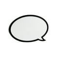 thumbnail image 4 of Northlight 13" Battery Operated LED Lighted Speech Bubble White Board, 4 of 6
