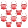 thumbnail image 2 of MOVTOTOP 10Pcs Portable Design Plastic Fruit Picker Basket for General Users 7.7x7.7x4.9in, 2 of 8