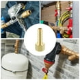 thumbnail image 6 of 10 Pack Brass Hose Barb Fitting, 1/4" Bard x 1/8" NPT Female Hose Connector, 6 of 6