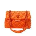 thumbnail image 3 of Bolso de mano de estilo moderno, sencillo, de PU, tipo mensajero, para uso diario, con rombos, para mujer, 3 of 5