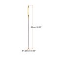 thumbnail image 2 of Uxcell Large Eye Blunt Sewing Needles 1.25mm Dia Darning Needles, 2Inch , Golden 20 Pack, 2 of 5