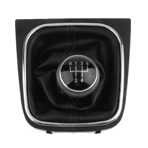 Easy Install Safety Manual Gear Knob Cover Stitch For Golf MK5 MK6