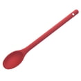 thumbnail image 3 of kiskick One Piece Design Food Stirring Cooking Tool Silicone Long Handle Mixing Spoon - Long Handle Silicone Mixing Spoon for Cooking, 3 of 4
