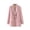 Pink, variant on XFLWAM Women's Fashion Casual Spring Summer Solid Color Long Sleeve Blazer Khaki S