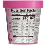 Baskin-Robbins Cotton Candy Ice Cream, 14 fl oz Cup – Sweet Pink and Blue Cotton Candy-Flavored Ice Cream