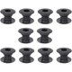 thumbnail image 1 of 10 pares de rodamientos de futbolín de plástico con bola de acero de 34 mm LingWen 8390612361180, 1 of 1