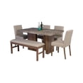 thumbnail image 2 of Comedor 4 Sillas 1 Banca Kessa Muebles Nostan Roble/Concreto, 2 of 2
