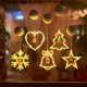 thumbnail image 4 of Christmas decorations scene layout shop window creative small ornaments Christmas tree pendants dress up atmosphere lights, 4 of 5