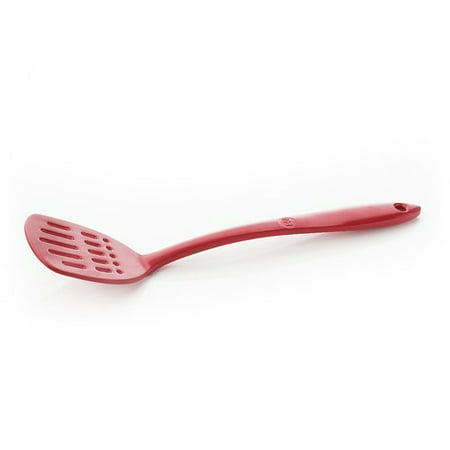 Natural Home Molded Bamboo Slotted Turner Red