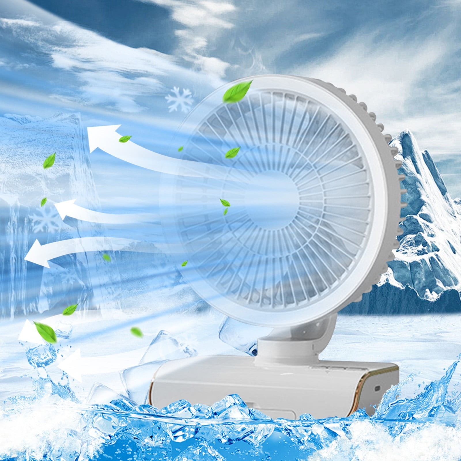 Bdday Room Fans for Cooling Circulating Fan Desktop with High Wind Power and Silent Desk Fan That Can Be Rotated Up and Down To Adjust The Electric Fan Fans for Car
