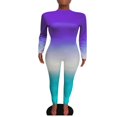 thumbnail image 4 of Female Jumpsuit  Neck Long Sleeve Bodysuit M, 4 of 6