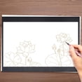 thumbnail image 3 of KOMOO 100 Sheets Carbon Paper Graphite Paper Black Carbon Transfer Tracing Papers and 5 Pcs Embossing Stylus Tool, 3 of 9