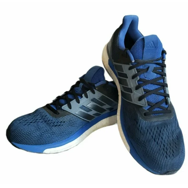 Adi - das Supernova Boost Hi Res Blue Running Shoes Sneakers CG4020 Men's Size 14
