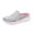 Pink, variant on NOKIO Men's Backless L𝗈afers Breathable Mesh Walking Mules Shoes Comfort S𝗅ip On Garden Clog Slippers Wide Width Closed Toe Casual Sneakers Lightweight Walking Tennis Shoes