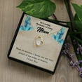 thumbnail image 6 of To Mom Remembrance Message Mom No Worries Forever Necklace w Message Card, 6 of 20