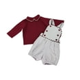 thumbnail image 2 of Boys-Taupe Ivory Houndstooth Cranberry Set, 2 of 14
