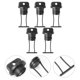 thumbnail image 2 of 5 tapones de drenaje cónicos universales portátiles para kayak, prácticos tapones para canoa, para botes, kayaks y accesorios (negro), 2 of 7