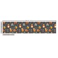 thumbnail image 3 of Ambesonne Bohemian Fabric by the Yard Upholstery, Bee Owl Fox Deer Flower, 3 Yards, Pale Rust Persian Orange, 3 of 5