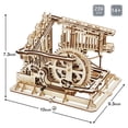 thumbnail image 7 of ROKR 239 Pieces 3D Wooden Jigsaw Puzzle Marble Run Mechanical Puzzle Toy Gifts, 7 of 7