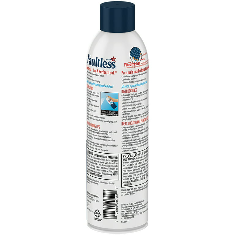SHIP24HR-Chase’s Home Value Starch Sprays on for Faster, Smoother Ironing  12-oz.