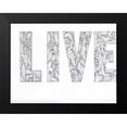 thumbnail image 2 of Varacek, Pam 18x15 Black Modern Framed Museum Art Print Titled - Living Flourishly, 2 of 5