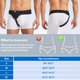 thumbnail image 4 of Cinturón de soporte para hernia inguinal, almohadilla de compresión ajustable TENB, 4 of 9