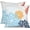 Light Blue Orange, variant on Light blue and Orange Floral Pillow Covers 16x16 Set of 2 Outdoor Waterproof Decorative Throw Pillows Summer Pillow covers Polyester Cushion Case Decor for Couch Patio Funiture Garden Porch 011D16