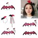 thumbnail image 2 of Halloween Bat Costume Set Bat-Wings with Headband and Wand Set for Kid Adults, 2 of 5