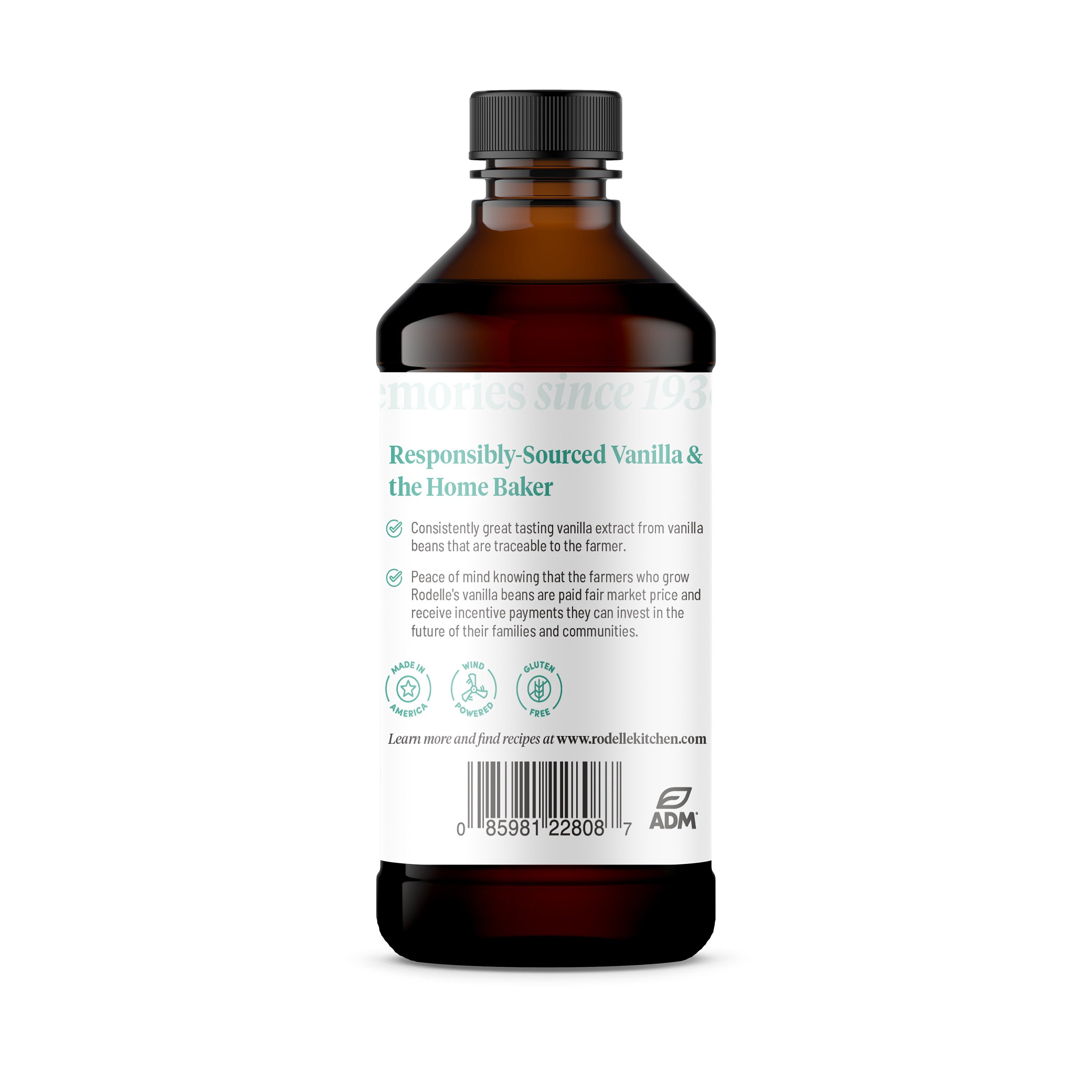 Pack Of 3 Rodelle Pure Madagascar Bourbon Vanilla Extract, 8 oz (Package May Vary)