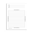 thumbnail image 2 of Cuaderno De Laboratorio De Química Bookfactory - 150 Páginas (8,5" X 11") - Páginas De Cuadrícula Científica Cubierta Translúcida Duradera Encuadernación Con Alambre - Tamaño De Página: 8" X 11" (21,6, 2 of 4