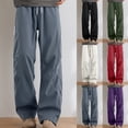 thumbnail image 3 of FUZHIQ Pants for Mens Fashion Loose Fit Freedom Of Movement Pants for Family Dinners Weekend Gatherings, 3 of 7