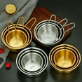 thumbnail image 4 of CHUANK 304 stainless steel hot pot dipping bowl food sauce cup Korean rice wine bowl, 4 of 5