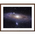 thumbnail image 2 of Art.com The Andromeda Galaxy Photographic Print by Stocktrek Images, Brown Frame Wall Art, 29" x 23", 2 of 5