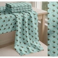 thumbnail image 6 of Soimoi Green Cotton Voile Fabric Bear & Text Fabric Prints By Yard 56 Inch Wide, 6 of 7