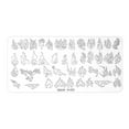 thumbnail image 2 of Placas de estampado de uñas con diseño de personajes extravagantes, plantillas para decoración de uñas, imágenes de líneas de arte de uñas, 2 of 2